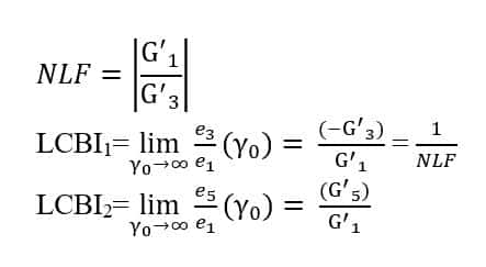 LCB indexes proposed for PE and PP grades